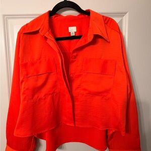 A New Day Bold Orange Shirt